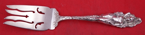 Cold Meat Fork OLD excellent detail 8